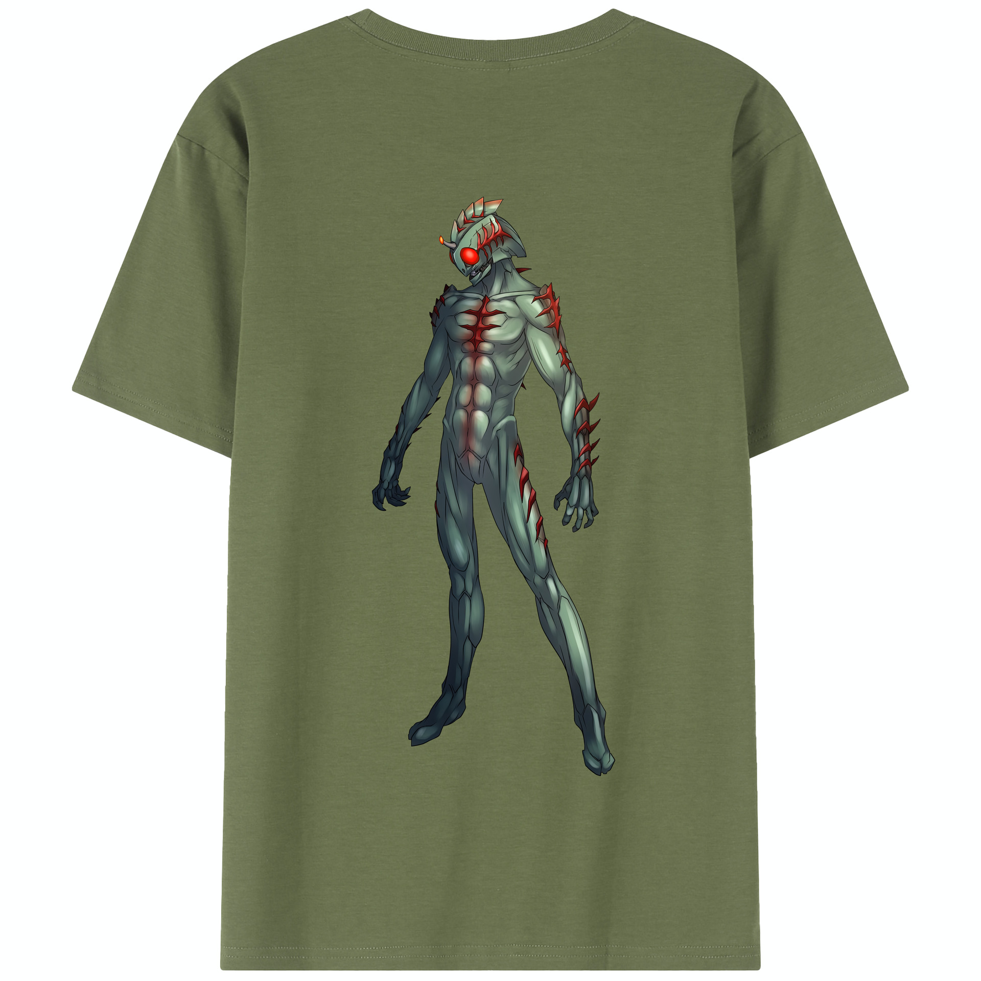 （画像用） ウルトラマン Ultraman 綿100％半袖Tシャツ（背面プリント）